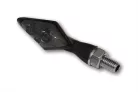 Semnalizator Highsider Pen Head Double LED cu lumină de poziție 2 în 1, negru/fumuriu (pereche)