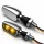 Semnalizator Highsider Blaze LED, corp crom, dispersor transparent, față și spate (pereche)