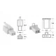 Set mufe 2 căi Bihr 110 ML tip OE, fir 0,5/0,85 mm² (5 seturi) 110ML.2P