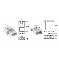   Set mufe 3 căi Bihr 110 ML tip OE, fir 0,5/0,85 mm² (5 seturi) 110ML.3P