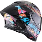 Casca Scorpion EXO-R1 EVO II AIR Savage Negru Albastru Roz