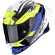 Casca Scorpion EXO-R1 EVO II AIR Valere Negru Albastru Galben Fluo