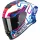 Casca Scorpion EXO-R1 EVO II AIR Cornering Alb Albastru Roz