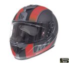 Casca MT Rapide Overtake B1 rosu/negru mat (fibra sticla) - Rosu/negru mat