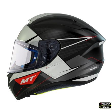 Casca MT Helmets Targo Pro Podium B0 Alb Mat