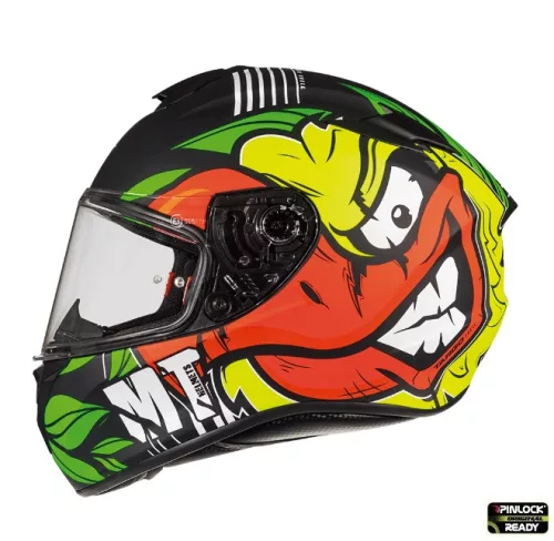 Casca Mt Helmets Targo Truck A2 galben fluor mat