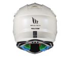 Casca MT Falcon solid A0 alb lucios - Alb lucios