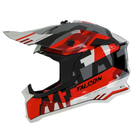 Casca MT Helmets Falcon Arya A5 Rosu Lucios