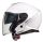 Casca MT Thunder III SV Jet A0 alb lucios  – tip MT-V-19 - Alb lucios