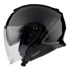 Casca Mt Helmets Thunder III SV Jet A1 negru lucios