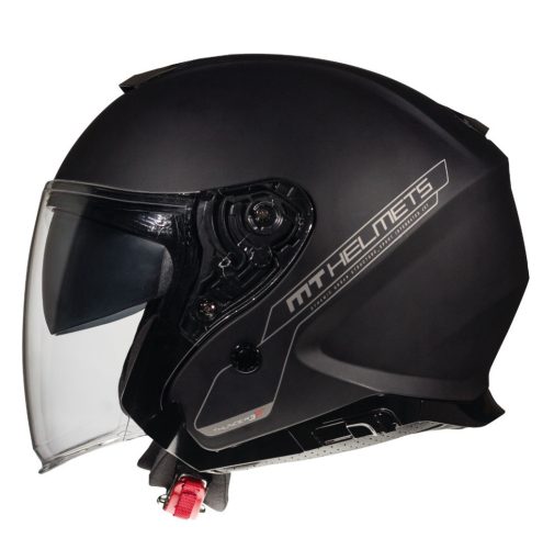 Casca MT Thunder III SV Jet A1 negru mat  – tip MT-V-19 - Negru mat