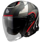 Casca MT Thunder III SV Jet Bow A5 rosu mat  – tip MT-V-19 - Rosu mat