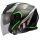 Casca Mt Helmets Thunder III SV Jet Bow A6 verde fluor mat
