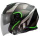 Casca Mt Helmets Thunder III SV Jet Bow A6 verde fluor mat