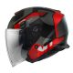 Casca MT Thunder III SV Jet Silton B5 rosu mat  – tip MT-V-19 - Rosu mat