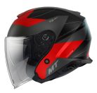 Casca MT Thunder III SV Jet Cooper A5 rosu mat  – tip MT-V-19 - Rosu mat