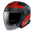 Casca MT Thunder III SV Jet Cooper A5 rosu mat  – tip MT-V-19 - Rosu mat