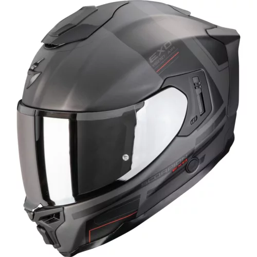 Casca integrala SCORPION EXO-1500 AIR DUAL Antracit mat/Negru/Rosu