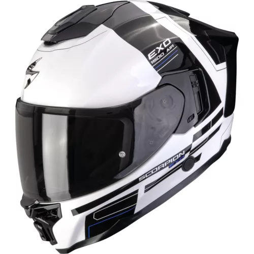 Casca integrala SCORPION EXO-1500 AIR DUAL Alb/Negru/Albastru