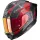 Casca integrala SCORPION EXO-1500 CARBON AIR PLATTED Negru/Rosu