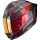 Casca Scorpion EXO-1500 Carbon AIR Platted Negru Rosu
