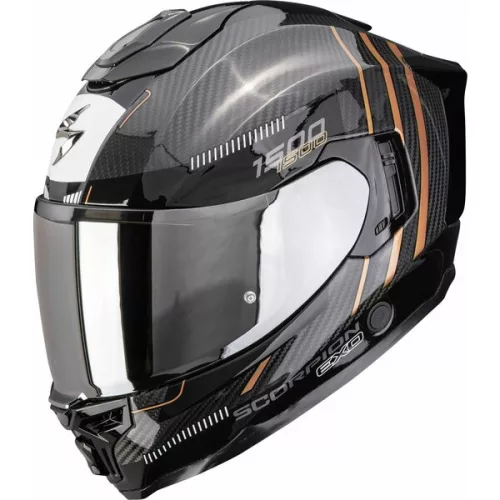 Casca Scorpion EXO-1500 Carbon AIR ZITY Negru Rosu