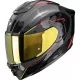 Casca Scorpion EXO-1500 Carbon AIR Mundi Negru Rosu Galben