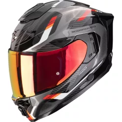 Casca integrala SCORPION EXO-1500 AIR SLEEK Negru/Rosu