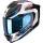 Casca Scorpion Exo-1500 Air Sleek Negru/Alb/Albastru