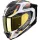 Casca integrala SCORPION EXO-1500 AIR SLEEK Alb/Albastru/Galben