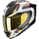 Casca integrala SCORPION EXO-1500 AIR SLEEK Alb/Albastru/Galben