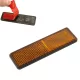 Catadioptru V Parts dreptunghiular 91x21 mm portocaliu, cu bandă adezivă 11751