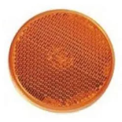   Catadioptru V Parts rotund Ø60 mm portocaliu, cu bandă adezivă 11752