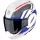 Casca Scorpion Exo-Tech Evo Furio Alb Rosu Albastru