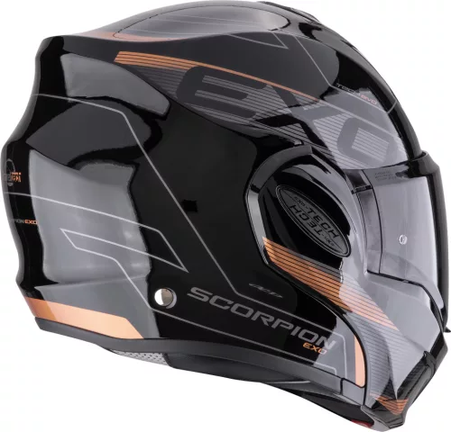 Casca Scorpion Exo-Tech Evo Traveller Negru Bronz