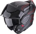 Casca Scorpion Exo-Tech Evo Conquer Negru Mat/Rosu