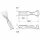 Conector mamă Bihr 090 FRKW, fir 0,5/0,85 mm² (50 buc) 1201A0081