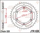 Pinion spate JT Sprockets 48T oțel JTR828.48
