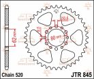 Sprocket Rear 40T 520 Jtr845.40