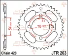 Pinion spate JT Sprockets 36T oțel JTR263.36