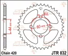 Pinion spate JT Sprockets 38T oțel JTR832.38