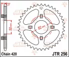 Pinion spate JT Sprockets 40T oțel JTR256.40