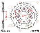 Pinion spate JT Sprockets 40T oțel JTR279.40