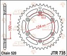 Jt Sprockets Pinion Spate 43T 520 Jtr735-43