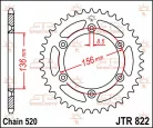Pinion spate JT Sprockets 44T oțel JTR822.44