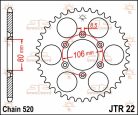 Jt Sprockets Pinion Spate 45T 520 Jtr22-45