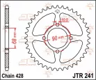 Pinion spate JT Sprockets 53T oțel JTR241.53