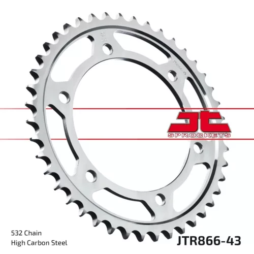 Pinion spate JT Sprockets 43T oțel JTR866.43
