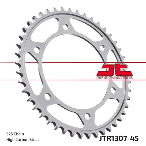 Jt Sprockets Pinion Spate 45T 525 Blk Jtr1307-45Zbk