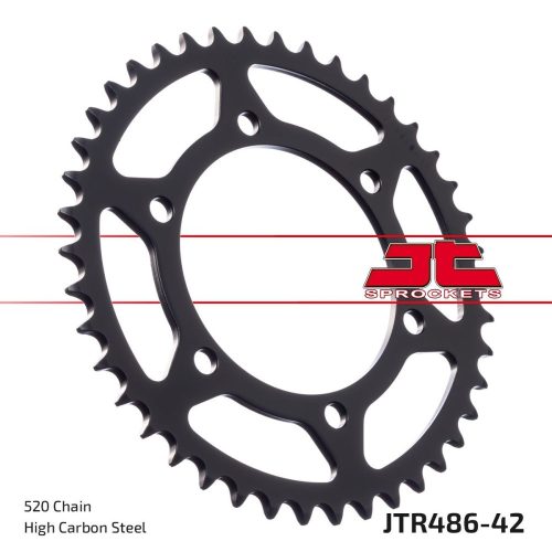 Jt Sprockets Pinion Spate 42T 520 Blk Jtr486-42Zbk